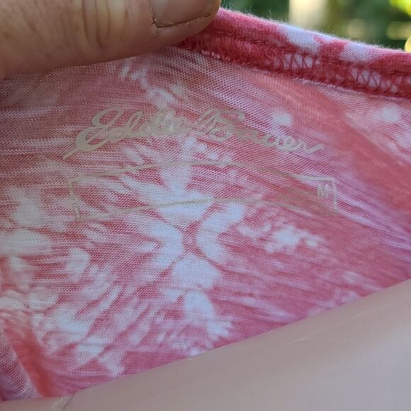 Eddie Bouer Tye-dye Pink Tank - Picture 2 of 6